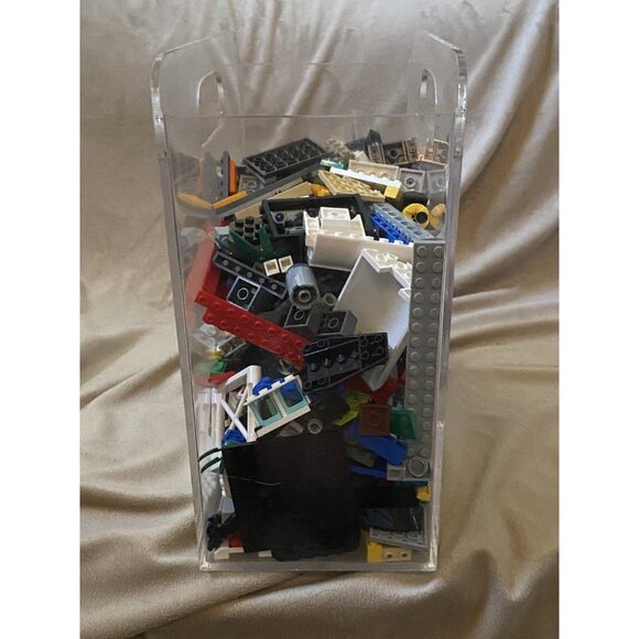 LEGO 3 lbs Pounds Random Parts Pieces Building Plates Blocks Washed Bulk Lot F - Picture 3 of 9